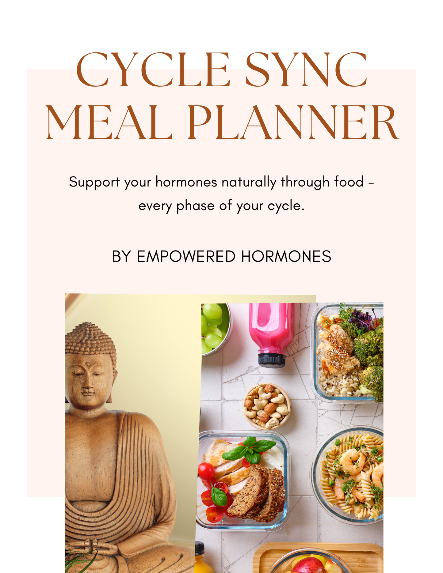 Cycle Sync Meal Planner: Nourish Your Hormones with Every Bite