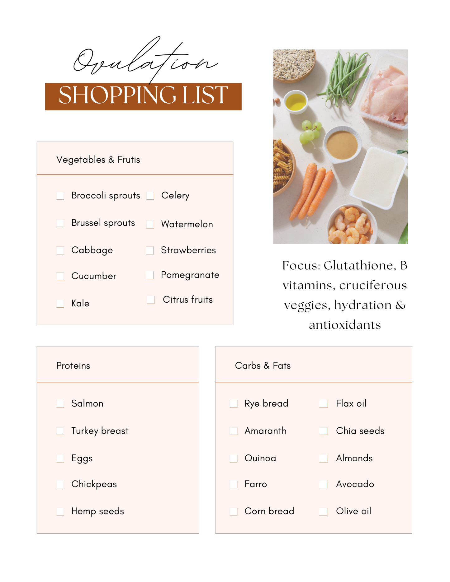 Cycle Sync Meal Planner: Nourish Your Hormones with Every Bite